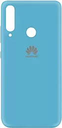 Чохол Epik Silicone Cover My Color Full Protective (A) Huawei P40 Lite E, Y7P Light Blue