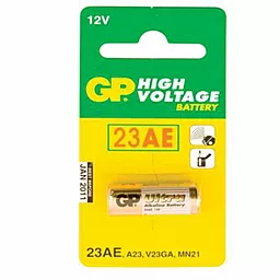 Батарейки GP A23 VA23GA для ПУ Alkaline (23AF-2C1) 12 V - фото Батарейки GP A23 VA23GA для ПУ Alkaline (23AF-2C1) 12 V