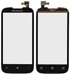 Сенсор (тачскрин) Lenovo A385E Black - фото Сенсор (тачскрин) Lenovo A385E Black