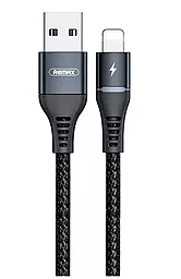 Кабель USB Remax 12w 2.4a Lightning cable black (RC-152i)