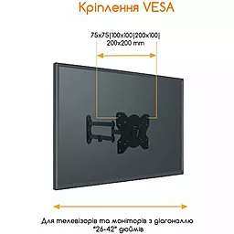 Кронштейн для телевизора Piko PTV-B20FM2 - миниатюра 2 Кронштейн для телевизора Piko PTV-B20FM2 - миниатюра 2