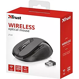 Комп'ютерна мишка Trust Ziva Wireless Optical (21949) Black - мініатюра 5 Комп'ютерна мишка Trust Ziva Wireless Optical (21949) Black - мініатюра 5