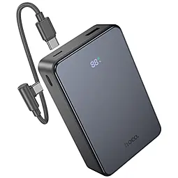 Повербанк Hoco J170A Starlight 20000mAh 22.5W Metal Gray - фото Повербанк Hoco J170A Starlight 20000mAh 22.5W Metal Gray