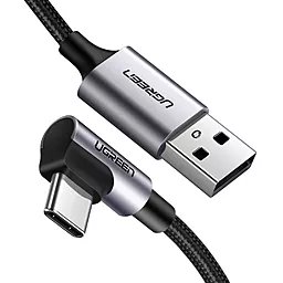 Кабель Ugreen US284 Aluminum Shell USB-A - Type-C 15w 3a 1м cable Black (50941) - фото Кабель Ugreen US284 Aluminum Shell USB-A - Type-C 15w 3a 1м cable Black (50941)