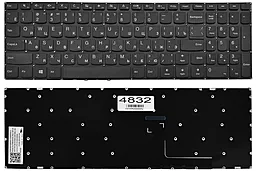Клавіатура для ноутбуку Lenovo 110-15IBR 110-15ACL 320-15ABR 320-15IAP 320-15AST 320-15IKB PWR Original Black