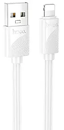 Кабель Hoco X114 Energy USB-A - Lightning 12w 2.4a 1м cable White - фото Кабель Hoco X114 Energy USB-A - Lightning 12w 2.4a 1м cable White
