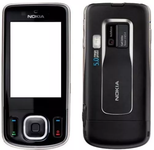 Корпус для Nokia N81 8GB Black - фото 1