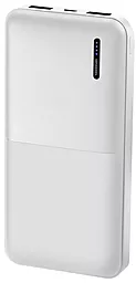 Повербанк Florence T-WIN 10000mAh White (FL-3021-W) - фото Повербанк Florence T-WIN 10000mAh White (FL-3021-W)