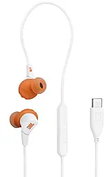 Наушники JBL ENDURANCE RUN 3C USB-C White (JBLENDURRUN3CWHT) - фото Наушники JBL ENDURANCE RUN 3C USB-C White (JBLENDURRUN3CWHT)