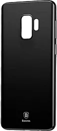 Чехол Baseus Wing Case Samsung G960 Galaxy S9 Black (WISAS9-А01) - миниатюра 1