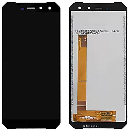 Дисплей Leagoo XRover C с тачскрином, Black - фото Дисплей Leagoo XRover C с тачскрином, Black