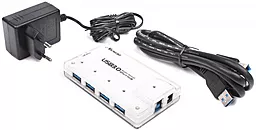 USB хаб Viewcon White 4xUSB3.0 (VE323) - миниатюра 3 USB хаб Viewcon White 4xUSB3.0 (VE323) - миниатюра 3