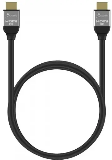 Видеокабель HDMI v2.1 8k 60hz 2m black (JDC53-N) J5create - фото 2
