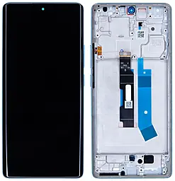 Дисплей Xiaomi Redmi Note 14 Pro 4G з тачскріном і рамкою, оригінал, Aurora Purple - фото Дисплей Xiaomi Redmi Note 14 Pro 4G з тачскріном і рамкою, оригінал, Aurora Purple