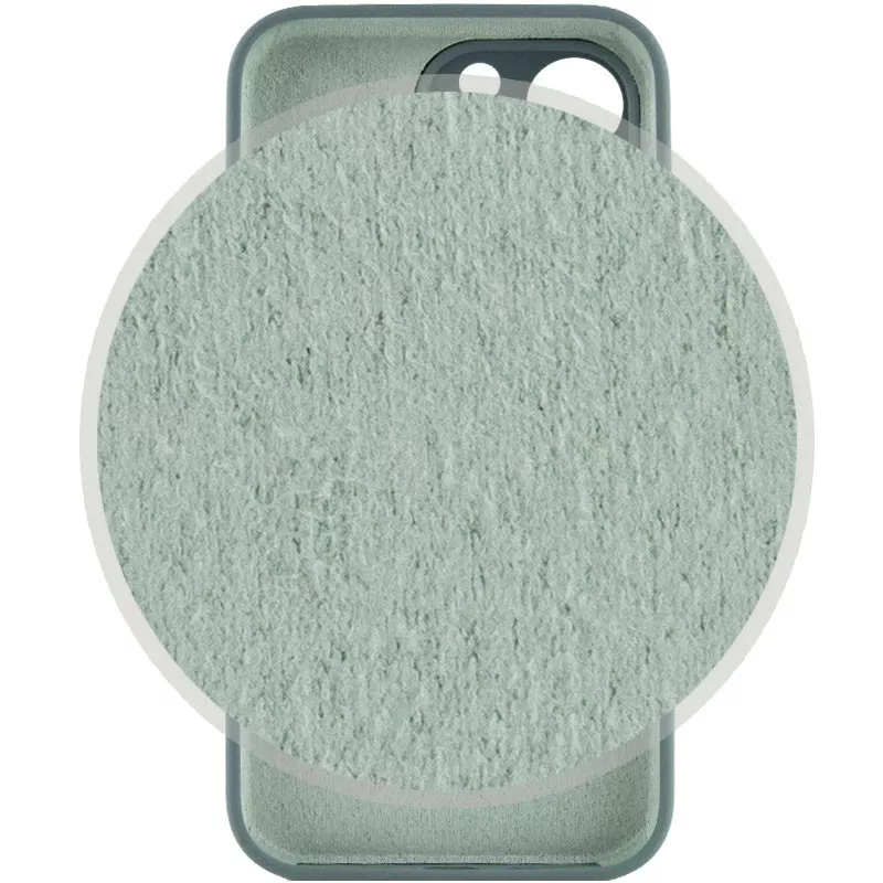 Чехол Silicone Case Full Camera для Apple iPhone 14 Pro Pine Green - фото 3