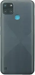 Задня кришка корпусу Realme C21Y зі склом камери Cross Black - фото Задня кришка корпусу Realme C21Y зі склом камери Cross Black
