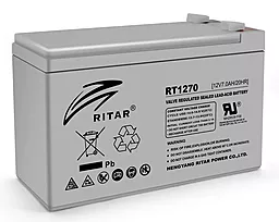 Аккумуляторная батарея Ritar 12V 7Ah (RT1270) Grey