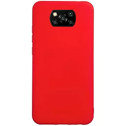Чехол Molan Cano Smooth Xiaomi Poco X3 NFC Red