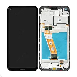 Дисплей Nokia 3.4 с тачскрином и рамкой, Black - фото Дисплей Nokia 3.4 с тачскрином и рамкой, Black