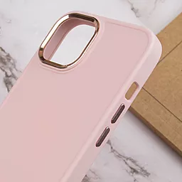 Чохол Epik TPU Bonbon Metal Style для Apple iPhone 12 Pro, iPhone 12 (6.1") Рожевий / Light Pink - мініатюра 5