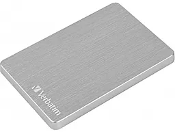 Зовнішній жорсткий диск Verbatim Store 'n' Go ALU 2TB USB3.2 Silver (53666) - фото Зовнішній жорсткий диск Verbatim Store 'n' Go ALU 2TB USB3.2 Silver (53666)