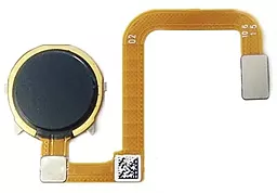Шлейф Oppo A12 / A12s со сканером отпечатка пальца Black