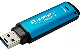 Флешка Kingston 128 GB IronKey Vault Privacy 50 (IKVP50/128GB) - фото Флешка Kingston 128 GB IronKey Vault Privacy 50 (IKVP50/128GB)