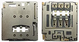 Коннектор SIM-карты Lenovo B6000 / B8000