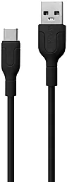 Кабель Walker C350 USB-A - Type-C 12w 2.4a 1м cable Black