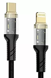 Кабель Walker C950 USB Type-C - Lightning 27w 3a 1м PD сable Black - фото Кабель Walker C950 USB Type-C - Lightning 27w 3a 1м PD сable Black