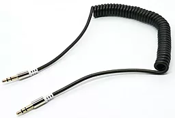 Аудио кабель Dengos AUX mini Jack 3.5mm M/M cable 1 м black - фото Аудио кабель Dengos AUX mini Jack 3.5mm M/M cable 1 м black