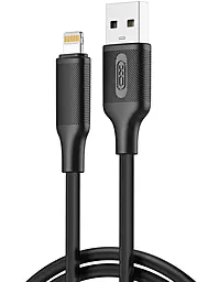 Кабель XO NB265 USB-A - Lightning 12w 2.4a 1м cable Black - фото Кабель XO NB265 USB-A - Lightning 12w 2.4a 1м cable Black