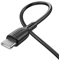 Кабель Borofone BX91 USB-A - Type-C 15w 3a 1м cable Black - мініатюра 5 Кабель Borofone BX91 USB-A - Type-C 15w 3a 1м cable Black - мініатюра 5