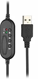 Наушники 2E CH12 On-Ear USB Black (2E-CH12SU) - миниатюра 5