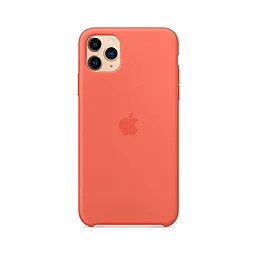 Чехол Apple Silicone Case PB для Apple iPhone 11 Pro Max Orange
