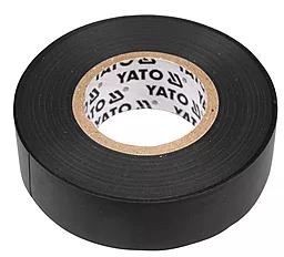 Ізострічка Yato 0.13мм x 20м х 19мм чорна - фото Ізострічка Yato 0.13мм x 20м х 19мм чорна