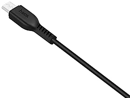 USB Кабель Hoco X13 Easy Charge micro USB Cable Black - мініатюра 2