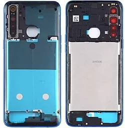 Рамка корпусу Realme 5 зі склом камери Crystal Blue - фото Рамка корпусу Realme 5 зі склом камери Crystal Blue