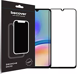 Защитное стекло BeCover для Samsung Galaxy A05 SM-A055/A05s SM-A057 Black (710157) - фото Защитное стекло BeCover для Samsung Galaxy A05 SM-A055/A05s SM-A057 Black (710157)