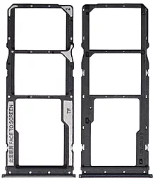 Слот (лоток) SIM-карти Xiaomi Poco M3 та картки пам'яті Dual SIM Power Black - фото Слот (лоток) SIM-карти Xiaomi Poco M3 та картки пам'яті Dual SIM Power Black