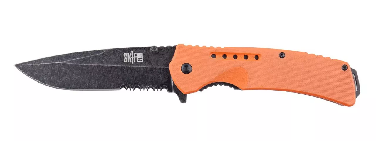 Нож Skif Plus Tactic (H-K201970Or) Orange - фото 2
