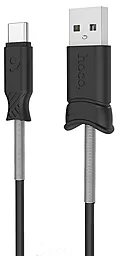 Кабель USB Hoco X24 Pisces Charged USB Type-C Cable Black