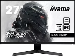 Монитор iiyama G-Master G2740QSU-B1 Black Hawk - фото Монитор iiyama G-Master G2740QSU-B1 Black Hawk