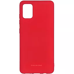 Чехол Molan Cano Smooth Samsung A715 Galaxy A71 Red