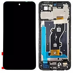 Дисплей Infinix Hot 50i (X6531B) с тачскрином и рамкой, Black - фото Дисплей Infinix Hot 50i (X6531B) с тачскрином и рамкой, Black
