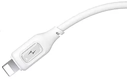 Кабель USB Usams US-SJ618 12w 2.4a Lightning cable white (SJ618USB02) - миниатюра 3