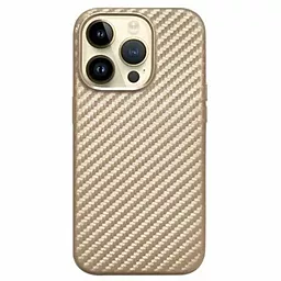 Чехол K-DOO Mag Noble Collection для iPhone 14 Pro Max Carbon Gold (00-00024305)