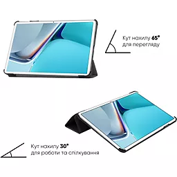 Чехол для планшета AIRON Premium Huawei Matepad 11 + защитная плёнка Чёрный (4822352781067) - миниатюра 5