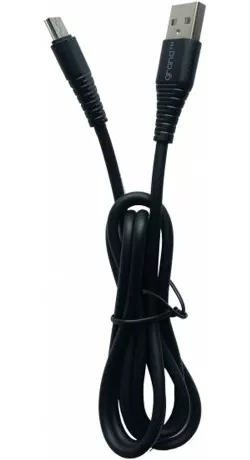 Кабель Grand USB-A - micro USB 12w 2.4a 1м cable Black (GC-C01) - фото 2