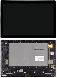 Дисплей для планшету Lenovo Tab M10 TB-X505F, TB-X505L, TB-X505X з тачскріном і рамкою, Black